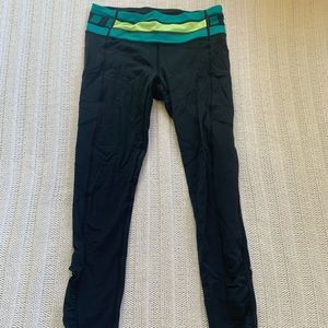 Lululemon High Rise Blue Leggings